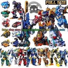Miniforce Dinoid Warrior Tira Rex Kaiser D9 TRANS HEAD Transform Robot Boys Toy picture