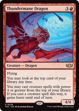 Thundermane Dragon (38) ( NM) Commander: Tarkir: Dragonstorm MTG TDC picture
