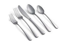 Cambridge Harmonize Mirror 20-Piece Forged Stainless Steel Flatware Set Service picture