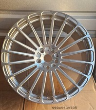 TSW Turbina DK341 Forged Titanium Silver Wheel Rim 21x10 5x120 ET35 BMW Tesla picture