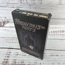 Friday the 13th Part 3 VHS 1982 Paramount #1539 Original Horror Jason Rare picture