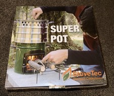 StoveTec Super Pot 6L Stainless Steel Biomass Rocket Stove Pot New Open Box picture