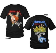 METALLICA cd lgo DAMAGE INC. Official SHIRT XXL 2X New master of puppets picture