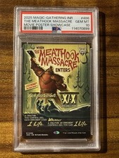 MTG🥩THE MEATHOOK MASSACRE Movie Poster SHOWCASE Art🥩Innistrad PSA 10 MYTHIC picture