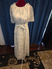 Elizabeth Montgomery 70's Lgt Blue Maxi-Dress with Scarf from Sydney Guilaroff picture