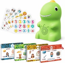 KOKODI Dinosaur Talking Pen with Phonics Cards, Autism Sensory Interactive Game picture