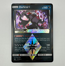 The Pokémon Company Darkrai Prism Star SM-Ultra Prism Holo Prism Rare EN 77/156 picture