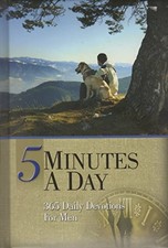 5 MINUTES A DAY: 365 DAILY DEVOTIONS FOR MEN By Warren Wiersbe & Charles VG picture