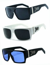 Locs Mens Cholo Biker Sunglasses Flat Top Style - LC74 Assorted picture