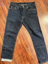 Red Tornado Men's GTDDO-0003 Dark Wash Denim Straight Selvedge 32X30 12oz picture