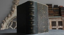 Antique Rare French Book - Month Of Mary 1887 Christianity Ist Edition Signed picture