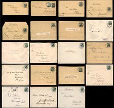 German Post Offices Palestine 1898-1913 Lot 18 Covers Jaffa Jerusalem Templars picture