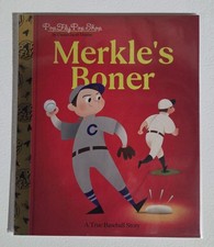 Fred Merkle's Boner Pop Fly Art Print #173/175 1908 Giants Cubs Baseball Rare picture