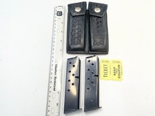 2 x vintage factory Smith & Wesson 39-2 9mm 8 round magazines in pouch 39 301689 picture