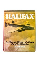 Libro K. A. Merrick Halifax An illustrated history Ian Allan 1980 Aeronautica picture