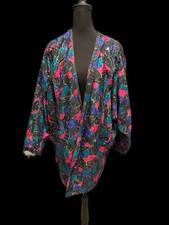 RARE Sue Jay Thai Silk Vintage Jacket picture