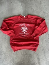Insane 1960’s True Vintage Boy Scouts Sweatshirt- Original Art craft Sports Tag picture