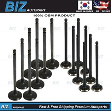 OEM Intake Exhaust Valve for 01-12 Hyundai Kia 2.0L OEM 22211-23600 22212-23600 picture