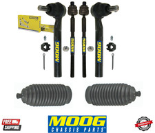 Front Inner & Outer Steering Tie Rods End 4PCS Set Moog For 2006-2010 Hummer H3 picture