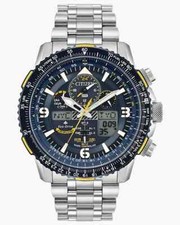 NEW CITIZEN ECO DRIVE MAN'S PROMASTER BLUE ANGELS SKYHAWK A-T WATCH JY8078-52L picture