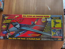 Spin Master Toys Air Hogs V-Wing Avenger Airplane w/ Air Pressure Engine New picture