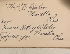 1941 McGuffey Third Eclectic Reader - Federation Meeting Inscribed Marietta OH picture