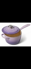~Le Creuset*New*1.75Qt*Signature*SaucePan*Enameled Cast Iron*Provence*Color* picture