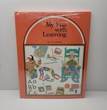 Vintage 1988 My Fun With Learning My Fun Book Sealed New With Cassette Tape Rare picture