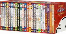 Jeff Kinney Diary of a Wimpy Kid Books 1-24 Boxed Set Complete Collection Series picture