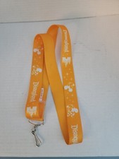 Disneyland Resorts Graffiti Mickey  Lanyard W/clip yellow A-37 picture