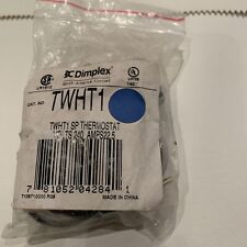Dimplex TWHT1 Single Pole - 240V - 22.5A Thermostat Kit, White/Almond picture