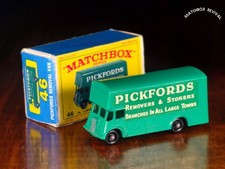 RARE Late E3 Box & Rear Step Lesney Matchbox No.46b Guy Pickford's Removal Van picture