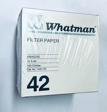 lot of 5 boxes 125mm Whatman® quantitative filter paper, ashless, Grade 42 picture