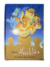 Disney Aladdin Six New Adventures 6 Hardcover Book Box Set 1993 Vintage picture