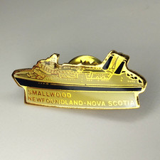 Joseph And Clara Smallwood Ferry Pin - Marine Atlantic Newfoundland Nova Scotia picture