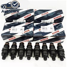 8 NEW BOSCH '92-'05 6.5l Turbo Diesel Fuel Injectors 65 Chevy GMC injection picture