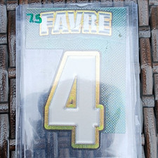 Pacific 1997 Crown Collection By the Numbers Brett Favre Packers Insert #8 picture