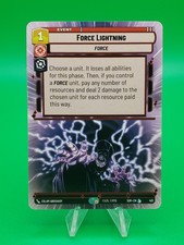 Force Lightning 401 Hyperspace - Star Wars Unlimited Card #4H6 picture