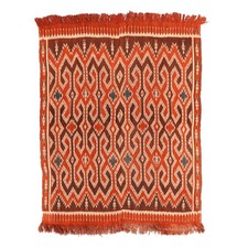 Vintage Traditional Tana Toraja Sekomandi Ikat Wall Hanging/Blanket. Sulawesi picture