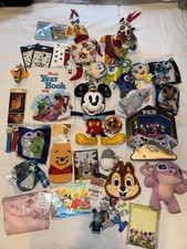 Huge Disney & Disney Parks Collectors Lot Of 30 Plus Items Mickey Mouse & More picture