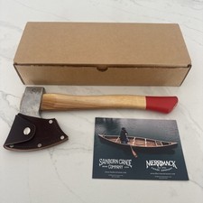 SanBorn Canoe Hudson Bay Camp Axe Hatchet Red Made In USA Brand - New picture