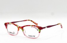 NEW TAKUMI TK1098 30 PINK CRYSTAL LIME GREEN AUTHENTIC EYEGLASSES 46-15 picture