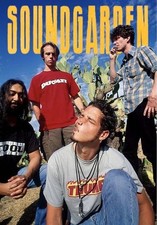 Soundgarden Vintage 90s Group Poster 13x19 picture