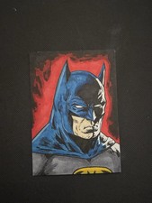 Batman Sketchcard, Handdrawn Original Art picture