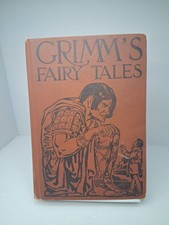 Vintage Grimm's Fairy Tales Hardcover Book By John C Winston Co. Copyright 1924 picture