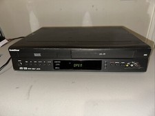 GOLDSTAR GBV241 Combo DVD VHS VCR Tested *DVD TRAY STUCK* picture