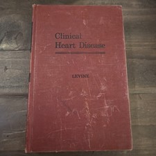 Vintage Medical Book “Clinical Heart Disease” Illustrated picture