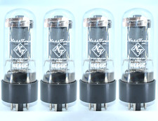 NEW NESSTONE 6L6GC-RU Matched **QUAD** Tubes Valves-Sweet Tube Tone-Tested picture