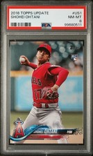 2018 Topps Update #US1 Shohei Ohtani Angels RC Rookie PSA 8 NM-MT picture