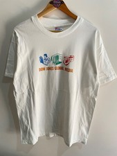 Vintage Dow jones global T-shirt Large picture